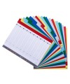 Intercalaires A-Z A4+ PP onglets impr.