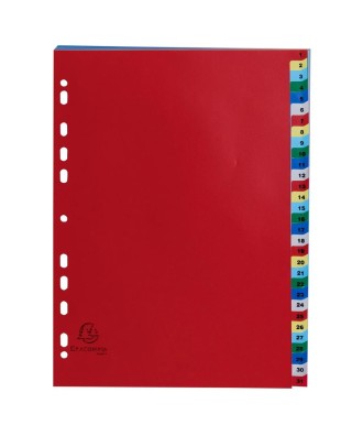 Intercal.A4 Num.1-31 PP coul.+ index