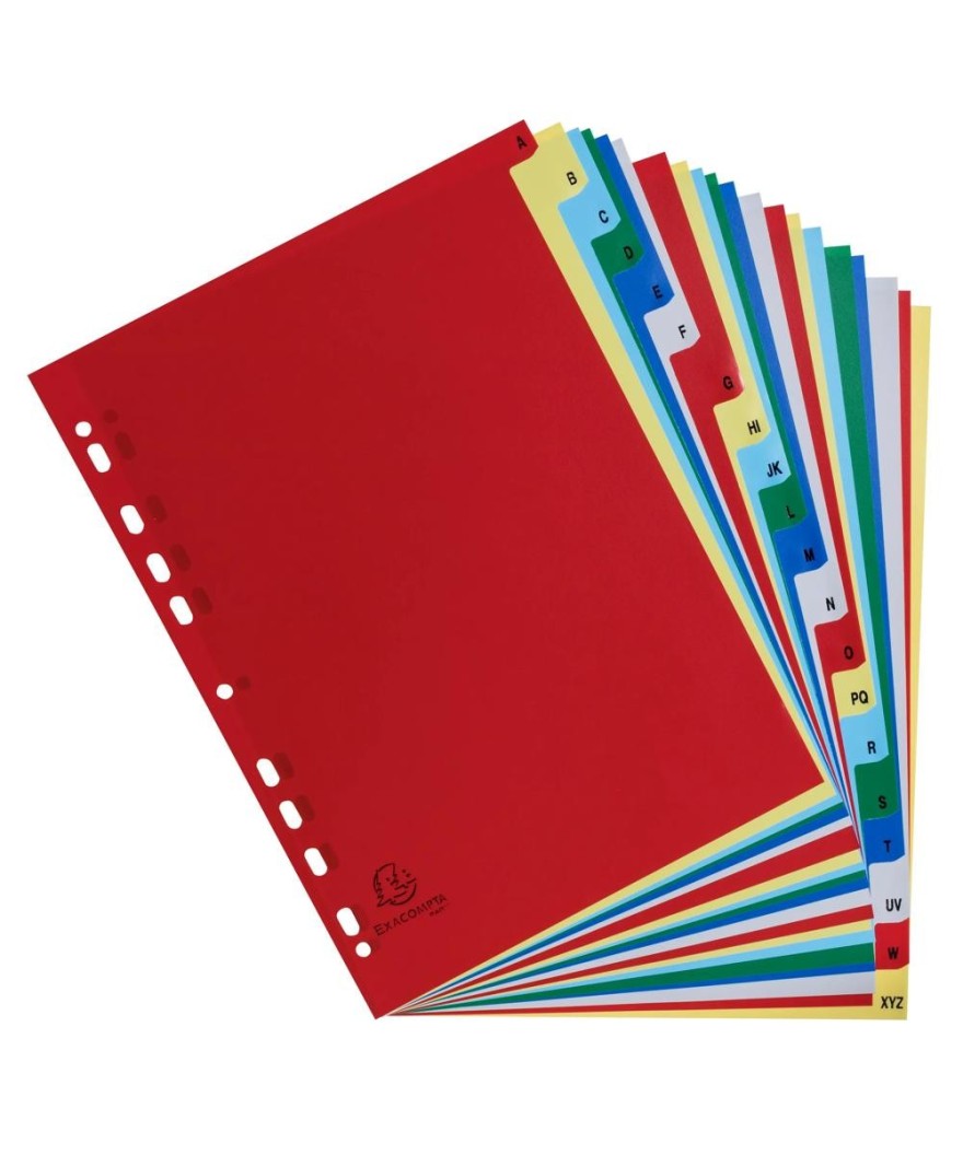 Intercal.A4 Alpha A-Z 20 PP coul.+ index