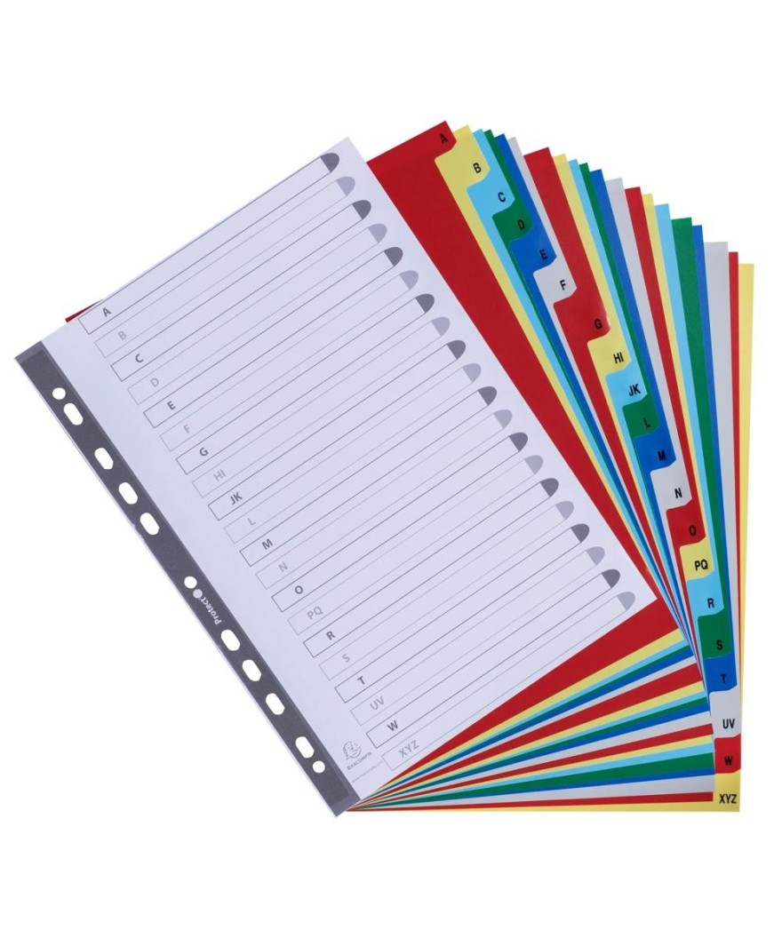 Intercal.A4 Alpha A-Z 20 PP coul.+ index