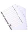 Intercal.carte blanche A4+ 12 Pos.1-12