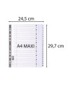 Intercal.carte blanche A4+ 20 Pos.1-20