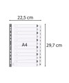 Intercal.carte blanche A4 12 Pos.1-12