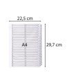 Intercal.carte blanche A4 50 Pos.1-50