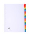 Intercal. A-Z A4 20p carte bl.+ongl.coul