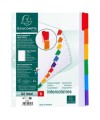 Intercal. 6P A4+ carte blan.+ongl.coul.