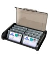 Fichier cartes vis MODERN'LINE noir/gris
