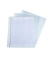 Sachet 10 Poch.perf.Ecolier PP grainé
