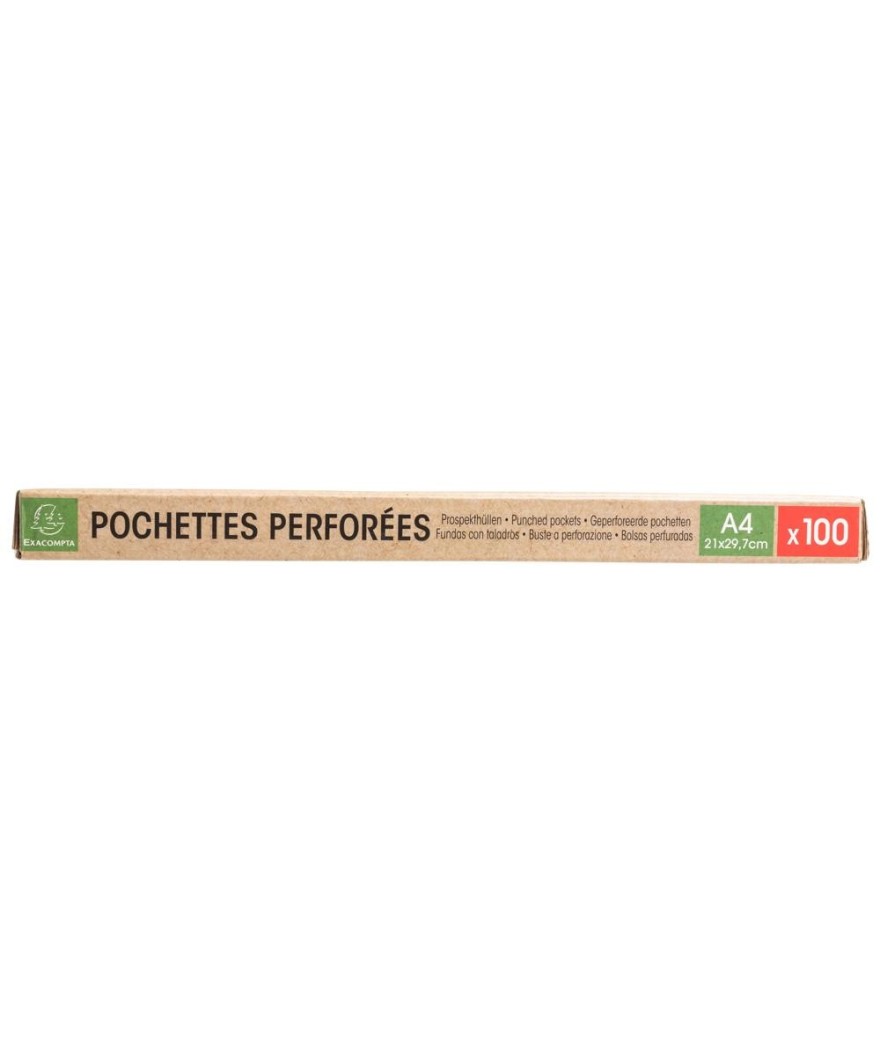E.C. 100poch.perf. PP recy. grainé 6/100
