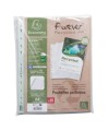 Pt 25 Poch.perforées PP recyclé  120µ A4