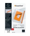 Sachet 5 poch. zip perfo. EXACTIVE A4
