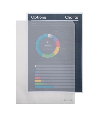 Sachet 50 poch coin papier 112g/m2 trans