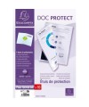 SACH. 10 ETUIS DOUBLES PVC 30/100 A4