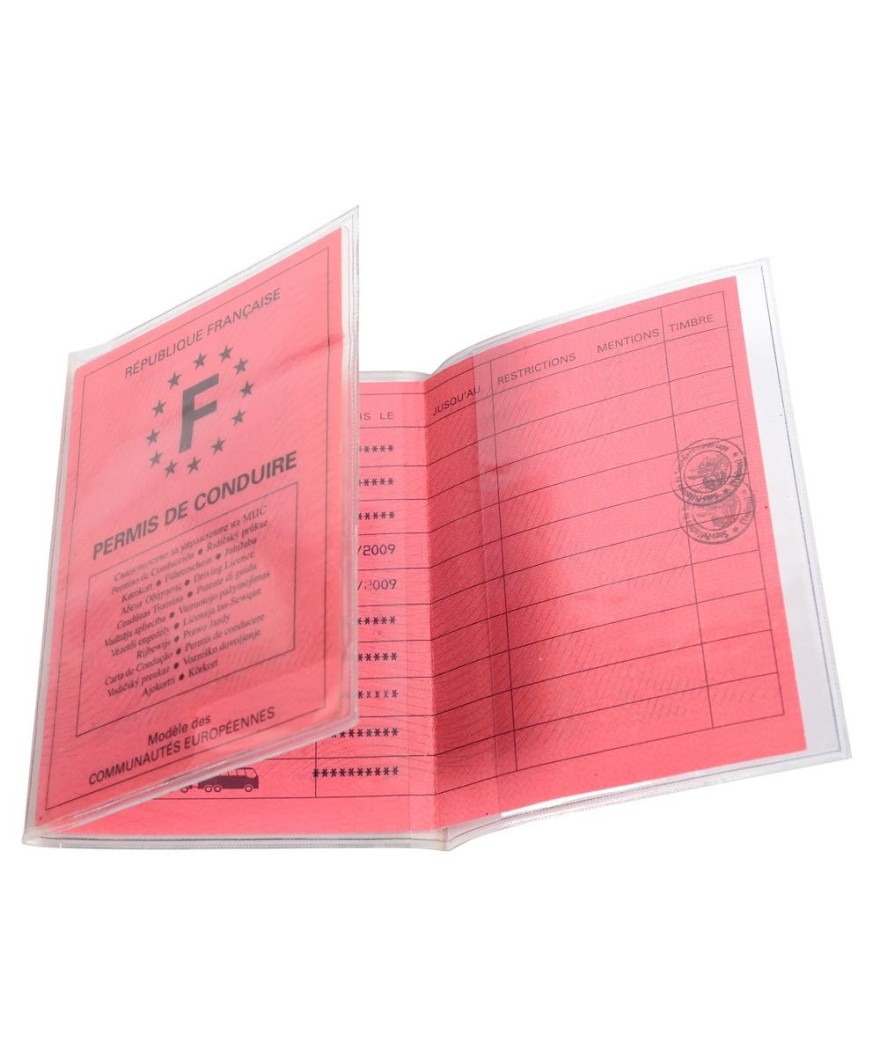 Etui Protection PVC anc. Permis conduire