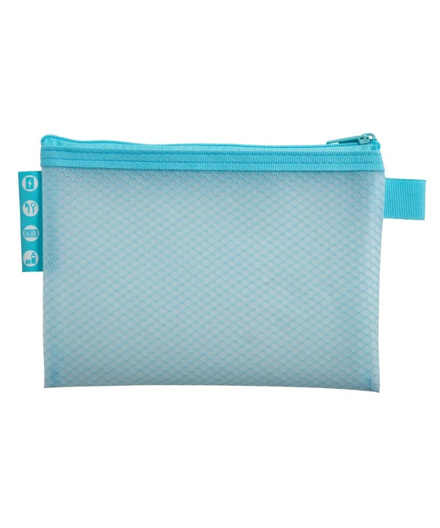 Pochette zip EVA A6 Chrom pastel assorti