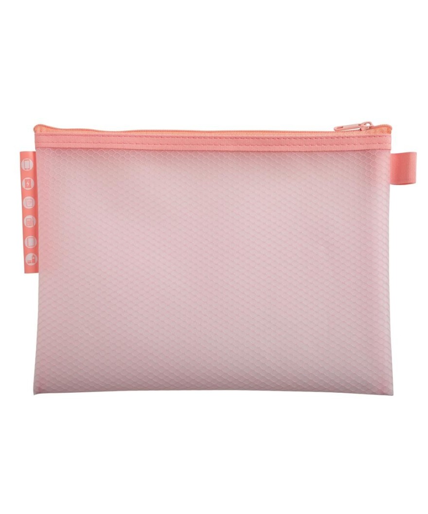 Pochette zip EVA A5 Chrom pastel assorti