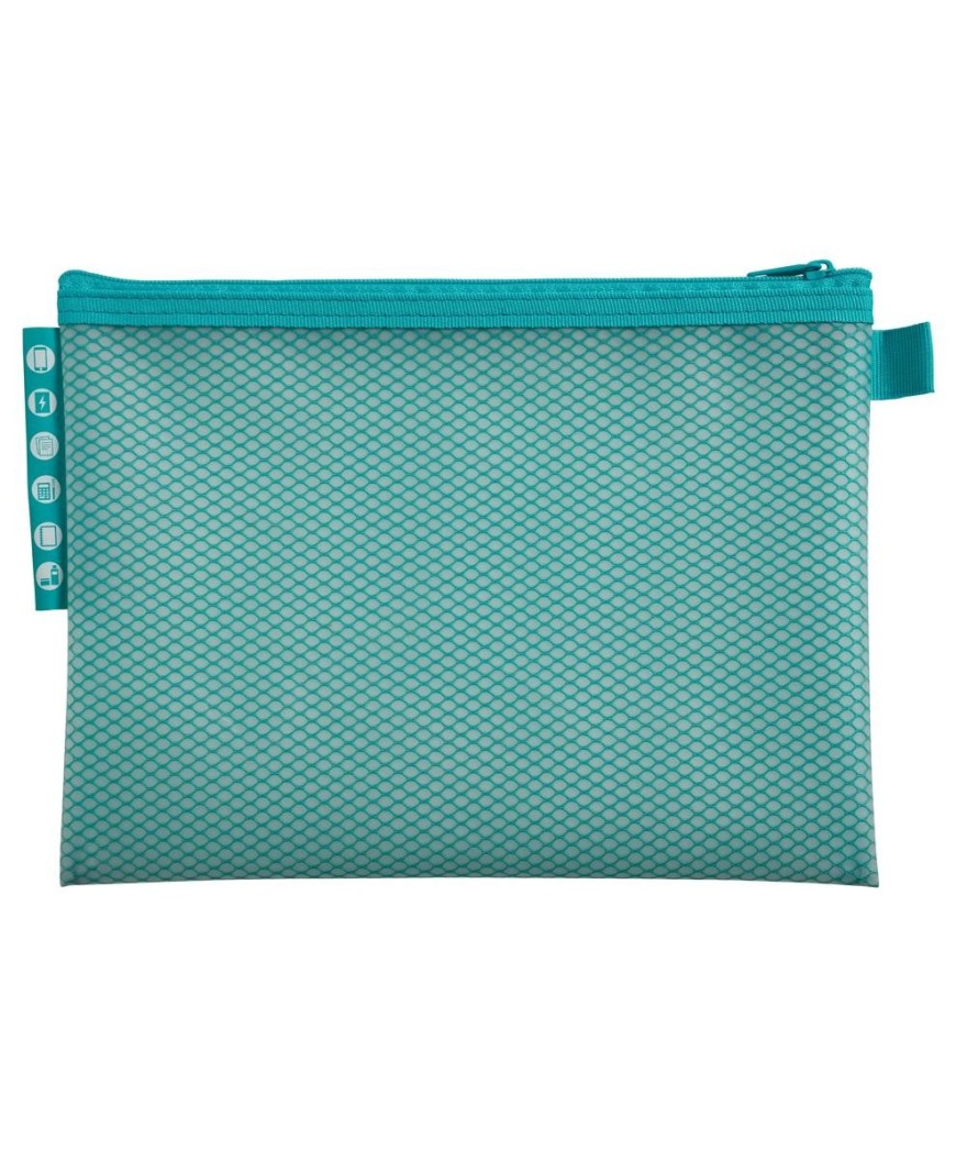 Pochette zip EVA A5 Chrom pastel assorti