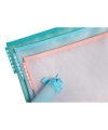 Pochette zip EVA A4 Chrom pastel assorti