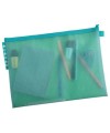 Pochette zip EVA A4 Chrom pastel assorti