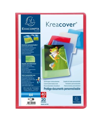 Porte vues perso Chroma  KC A4 40V ass