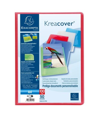 Porte vues perso. chroma KC A4 100V ass.