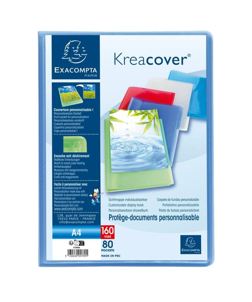 Porte-vues soudés 160V KreaCover PP ass.