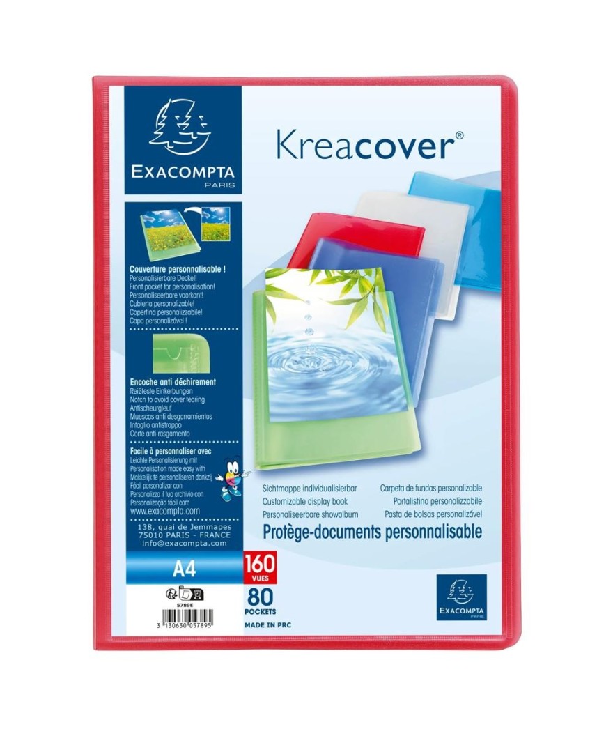 Porte-vues soudés 160V KreaCover PP ass.