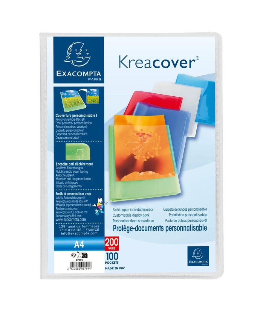 Porte-vues soudés 200V KreaCover PP ass.