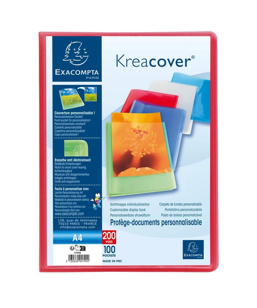 Porte-vues soudés 200V KreaCover PP ass.