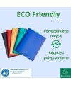Porte-vues Opak recyclé A4 60 vues ass.
