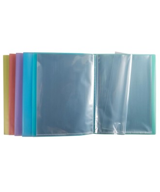 Porte-vues A4 80 vue Chrom Pastel Corail