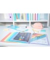Porte-vues A4 80 vue Chrom Pastel Corail