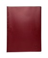 Porte-Vues PVC 100V VEGA Opaque Bordeaux