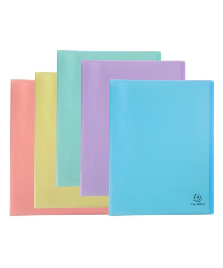 Porte-vues A4 120 vues Chrom Pastel Ass.
