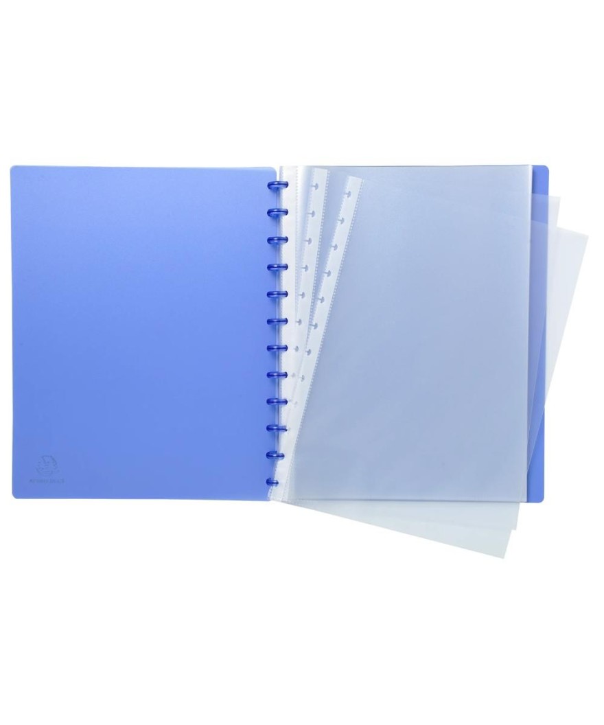Prot. doc. amovible PP 60 v. bleu trans.