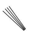 Boite 100 peignes plastique 6mm A4 noir