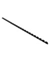 Boite 100 peignes plastique 6mm A4 noir