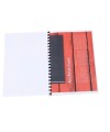 Boite 100 peignes plastique 6mm A4 noir