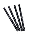 Boite 100 peignes plastique 16mm A4 noir