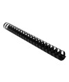 Boite 50 peignes plastique 25mm A4 noir