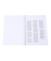 Bte 25 peignes plastique 12mm A4 blanc