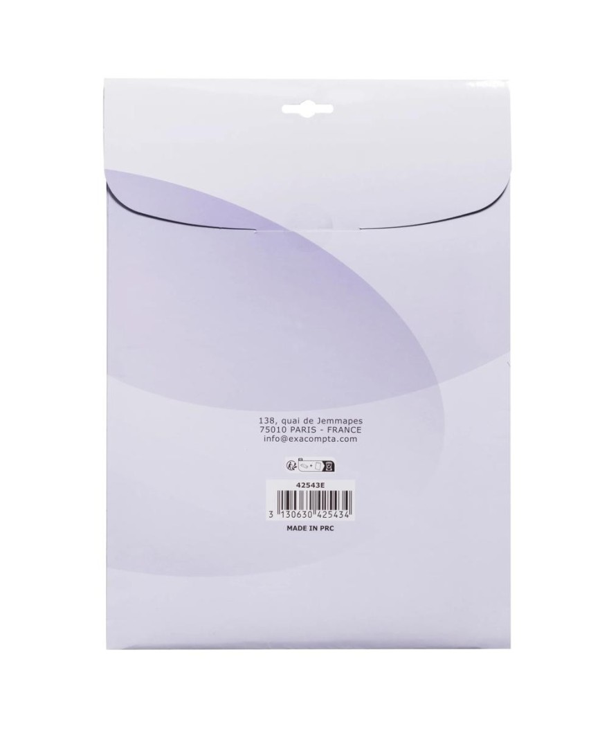 Pack 25 plats A4 PVC Cristal 20/100°