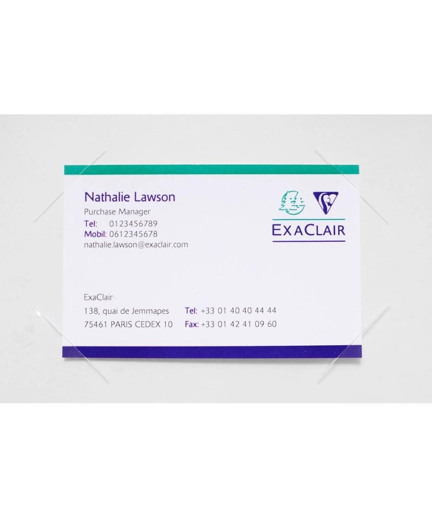 Sach. 10 chem. dble poche PP A4/A3 Trans