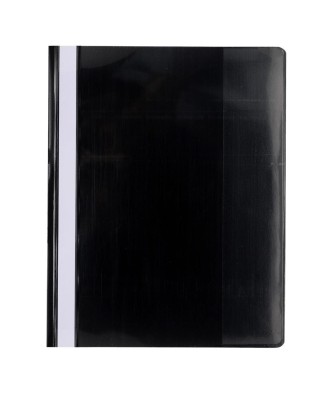 Chemise à lamelle Premium PVC A4+ noire