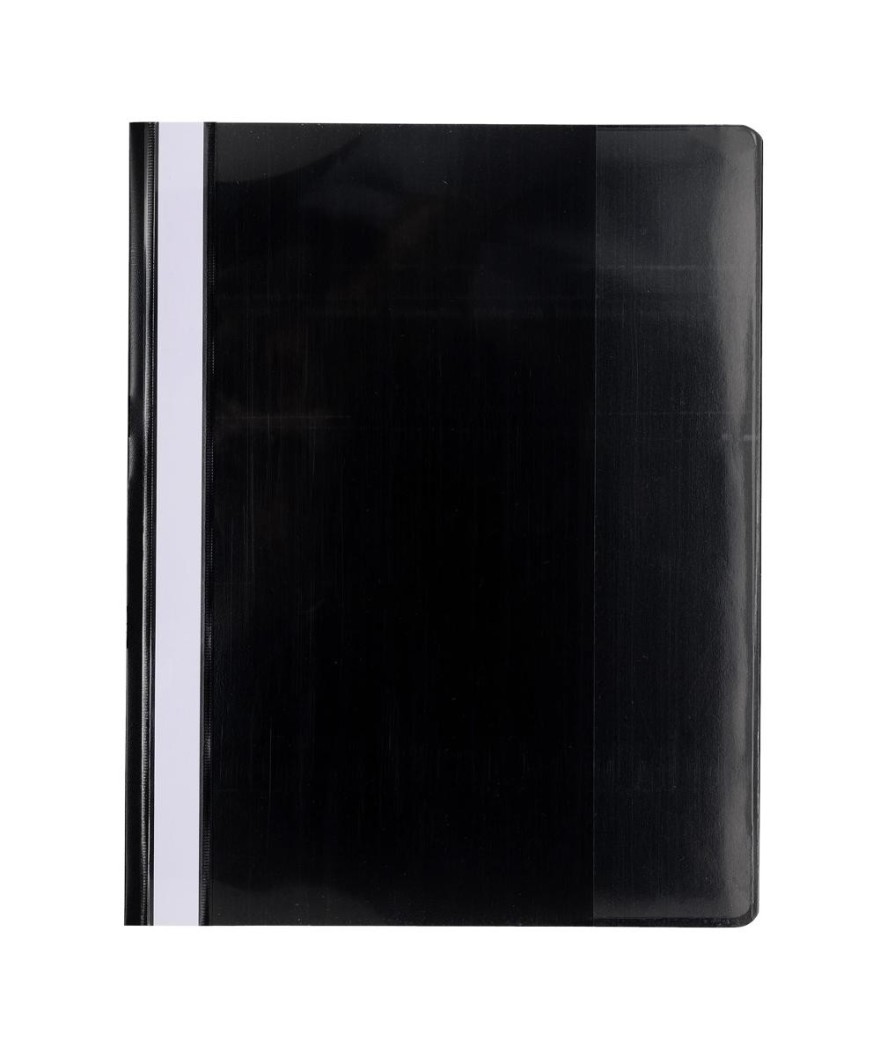 Chemise à lamelle Premium PVC A4+ noire