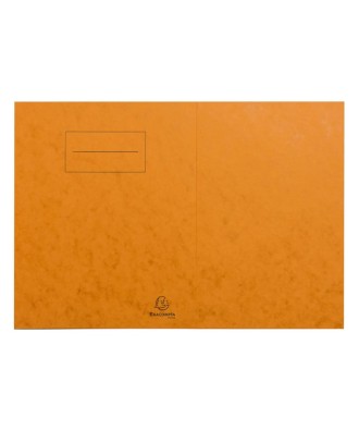 Protège-cahier 17X22 carte lustrée orang
