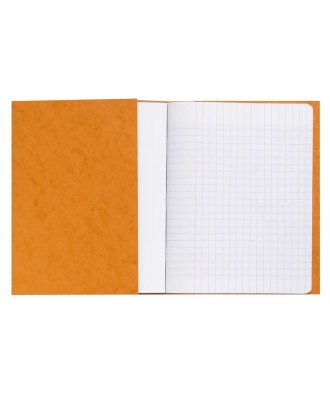 Protège-cahier 17X22 carte lustrée orang