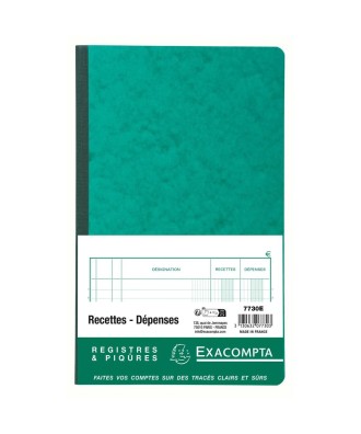 PIQ. 32/19,5 RECETTES-DEPENSES 80p.