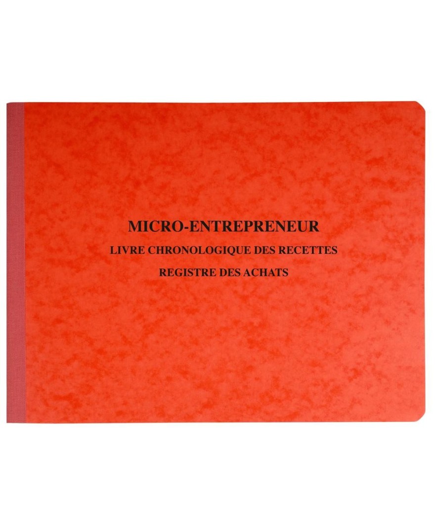 Livre Recettes-Reg.Achats 24X32 80p