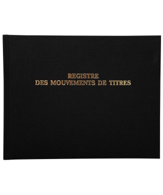 REG. 24/32 MOUVEMENTS DE TITRES 100p.